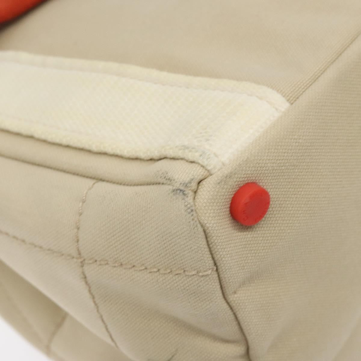 Chanel Chocolate Bar Coco Mark handbag Canvas, BEIGE, CANVAS, Handbag