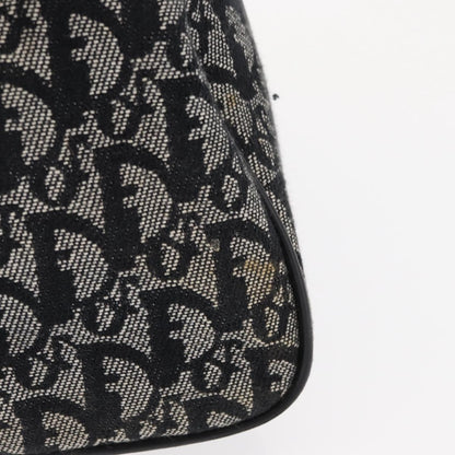 Christian Dior Vintage Trotter Boston Bag Diorissimo Canvas, BLACK, CANVAS, Travel bag