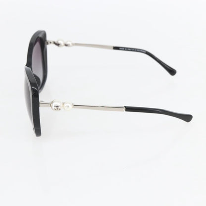 Chanel Logo CC Sunglasses Metal, BLACK, METAL, Sunglasse