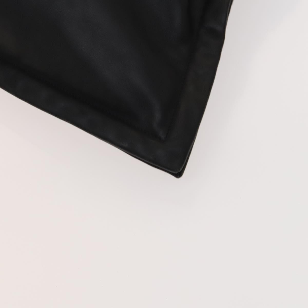 Burberry Vintage Shoulder Bag Leather, BLACK, LEATHER, Shoulder bag