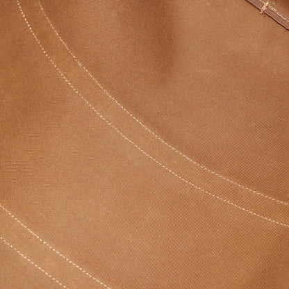 Celine Vintage Duffle Bag Macadam Coated Canvas, BROWN, PVC, Travel bag