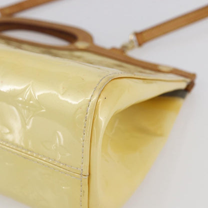 Louis Vuitton Roxbury Drive Handbag Monogram Vernis, BEIGE, PATENT_LEATHER, Handbag