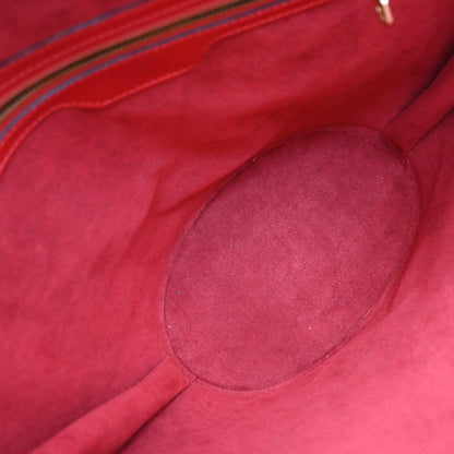 Louis Vuitton Saint Jacques Handbag Epi Leather, RED, LEATHER, Shoulder bag