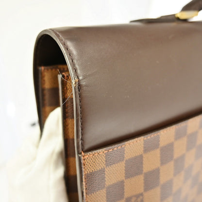 Louis Vuitton Altona Bag Damier, BROWN, CANVAS, Briefcase