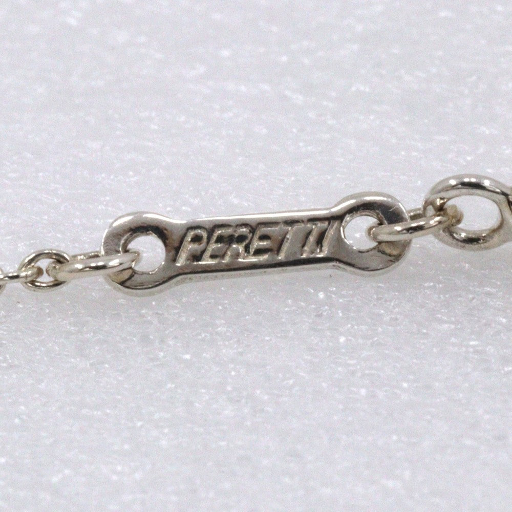 Tiffany & Co. Elsa Peretti Open Heart Pendant Necklace Sterling Silver, SILVER, SILVER, Necklace