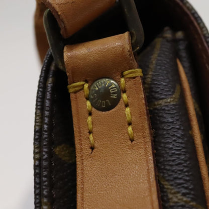 Louis Vuitton Cartouchiere Handbag Monogram Canvas, BROWN, CANVAS, Handbag