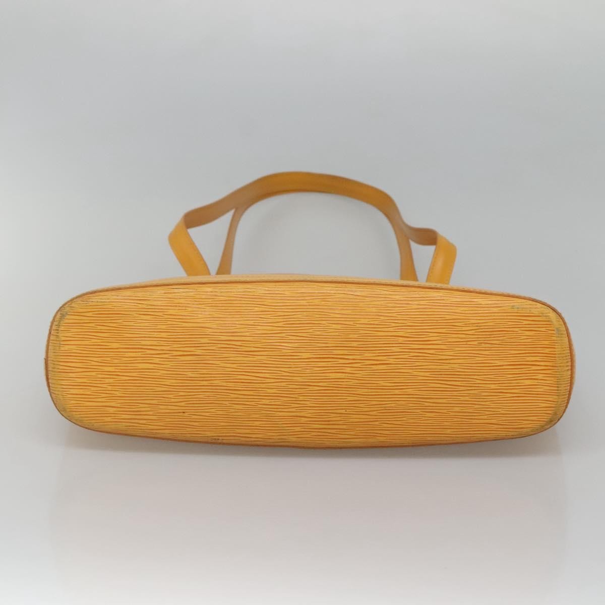 Louis Vuitton Lussac Handbag Epi Leather, YELLOW, LEATHER, Shoulder bag