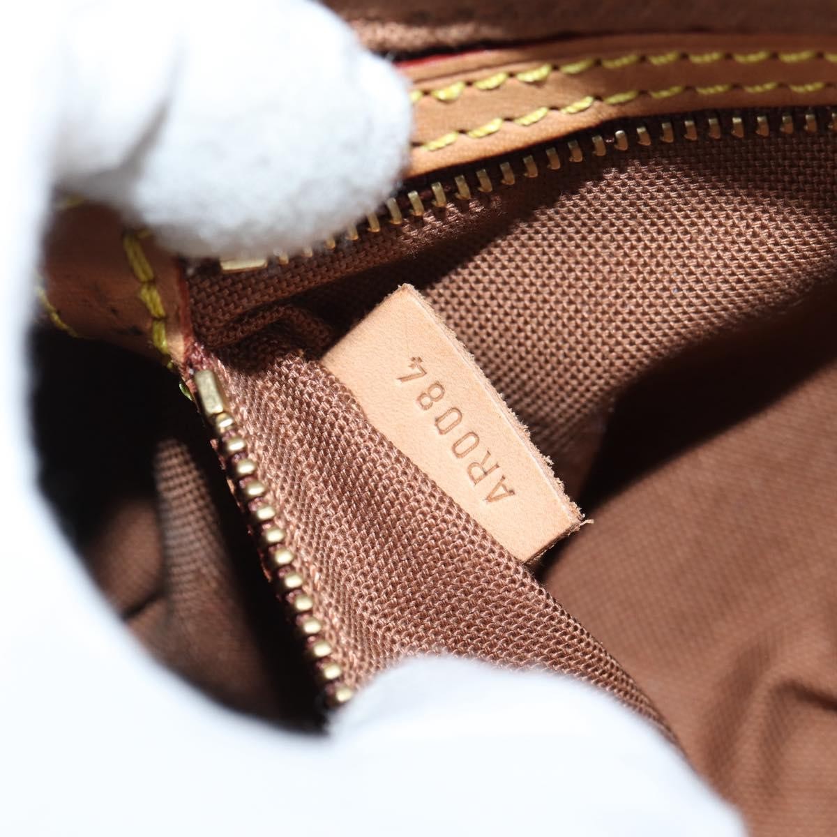 Louis Vuitton Trotteur Handbag Limited Edition Monogram Murakami Panda, BROWN, CANVAS, Handbag