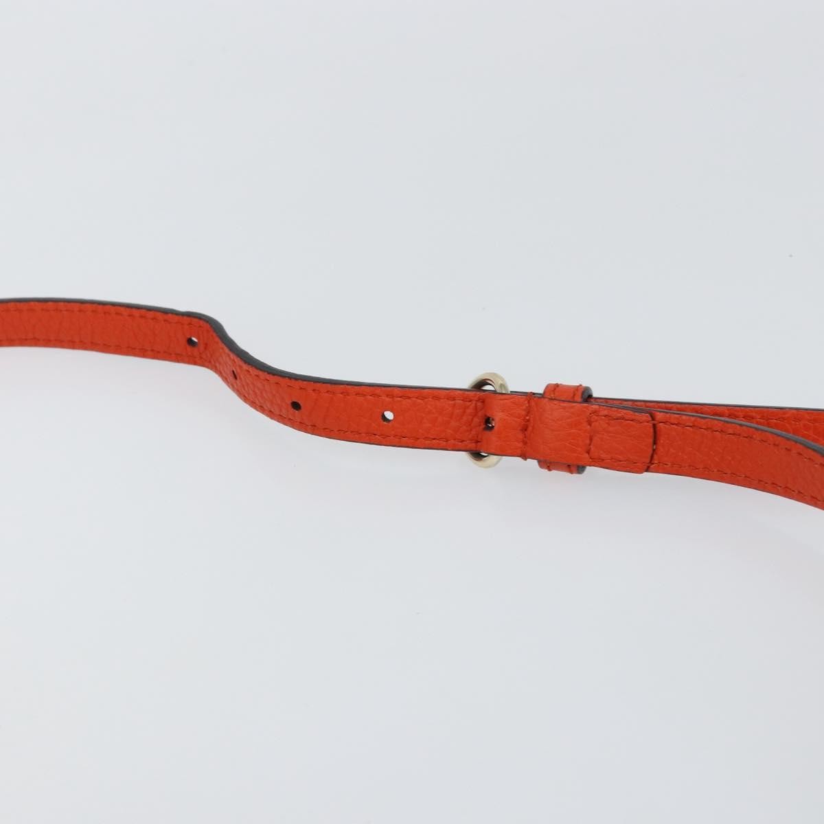 Gucci Soho Convertible Top Handle Bag Leather, ORANGE, LEATHER, Handbag