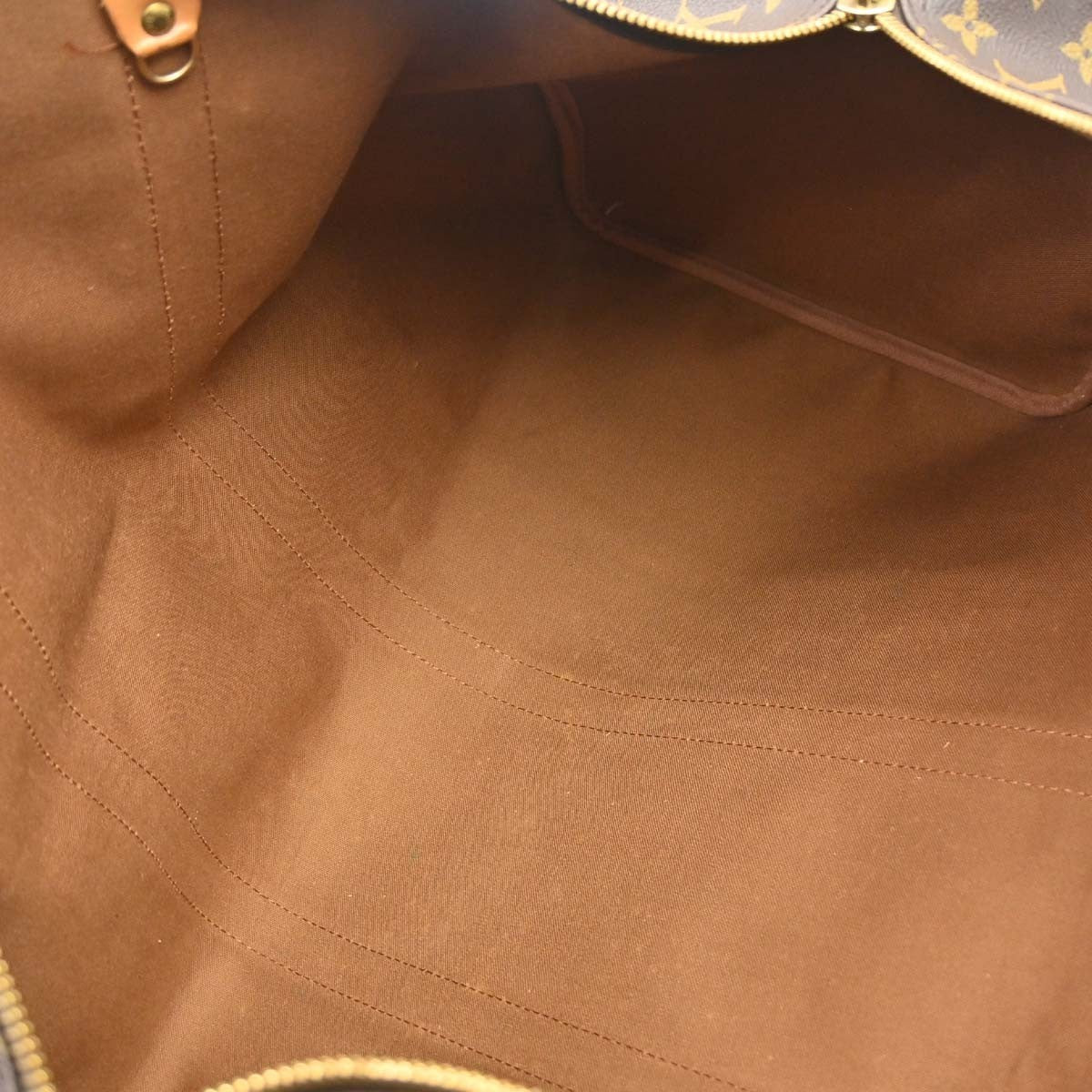 Louis Vuitton Keepall Bag Monogram Canvas, Brown, Canvas, Travel Bag