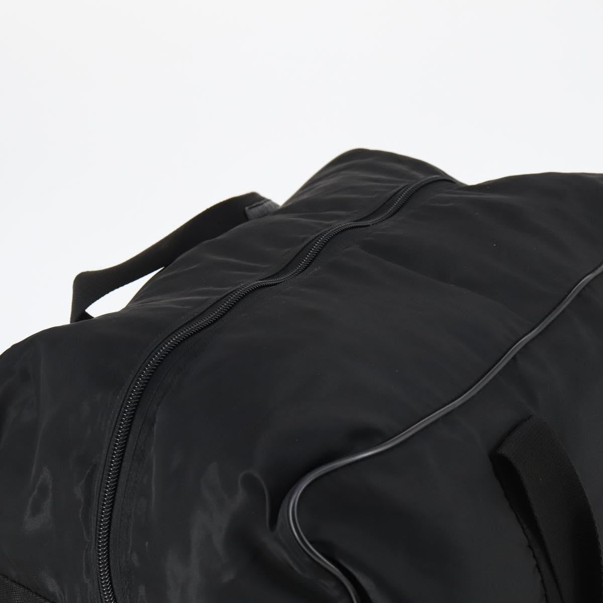 Prada Boston Bag Tessuto, BLACK, NYLON, Handbag