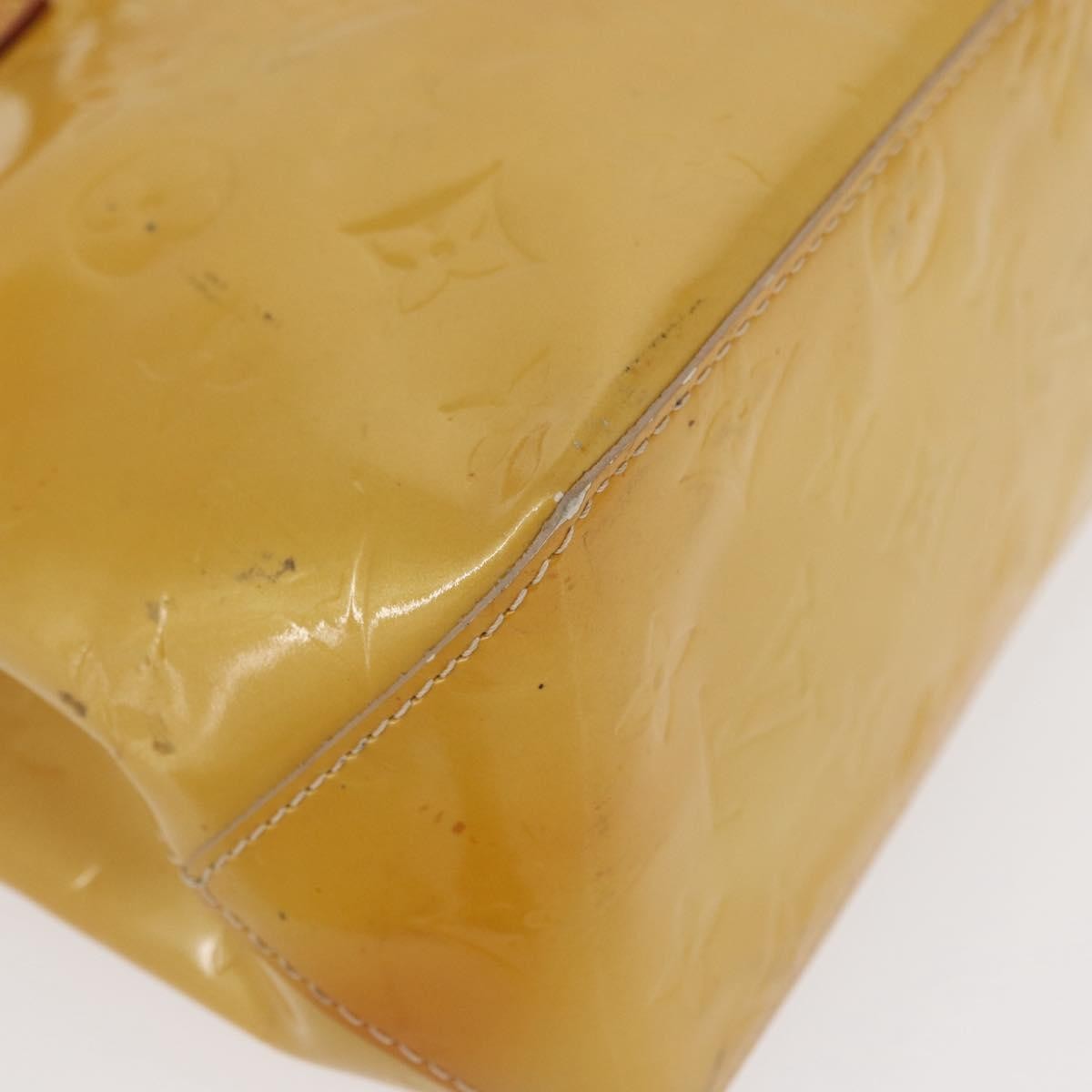 Louis Vuitton Reade Handbag Monogram Vernis, BEIGE, PATENT_LEATHER, Handbag