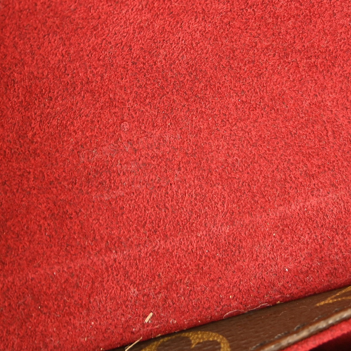 Louis Vuitton Sonatine Handbag Monogram Canvas, BROWN, CANVAS, Handbag