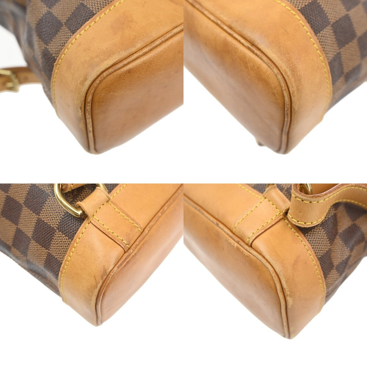 Louis Vuitton Arlequin Backpack Damier, BROWN, CANVAS, Backpack