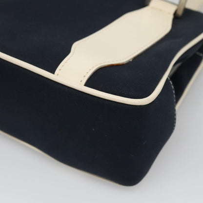 Fendi Vintage Top Handle Bag PVC, NAVY, CANVAS, Handbag