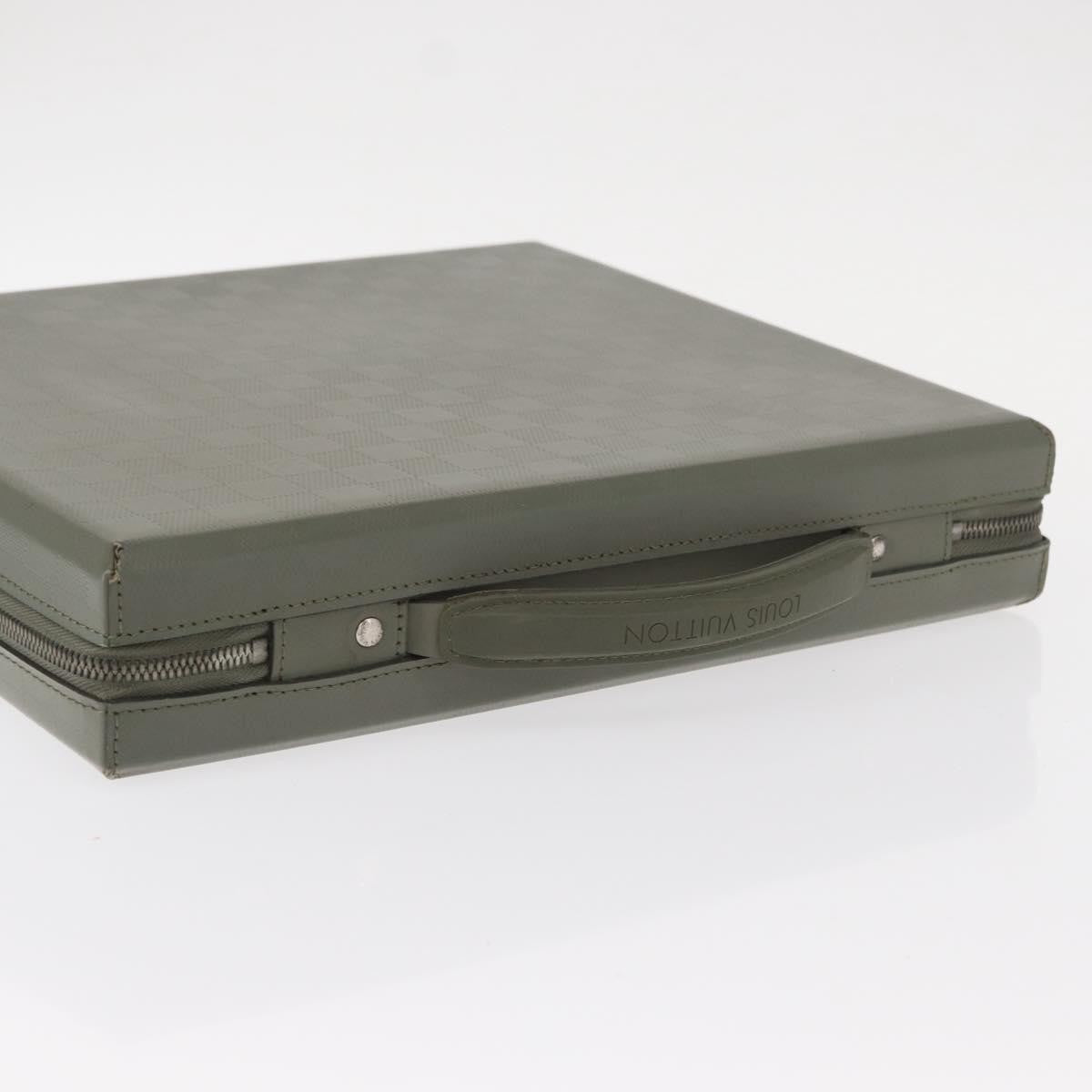 Louis Vuitton Grasset Luke Business Bag Damier, GRAY, CANVAS, Briefcase