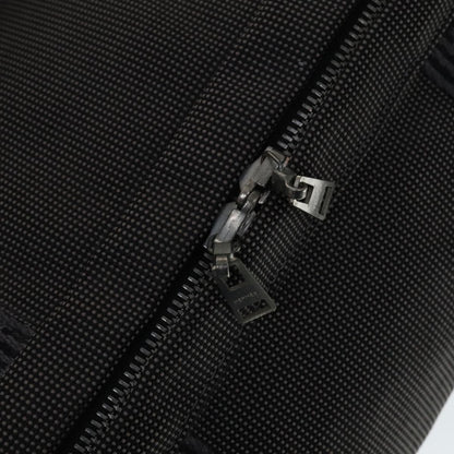 Hermes Vanity Herline Pouch Canvas, GRAY, CANVAS, Clutche & pouche