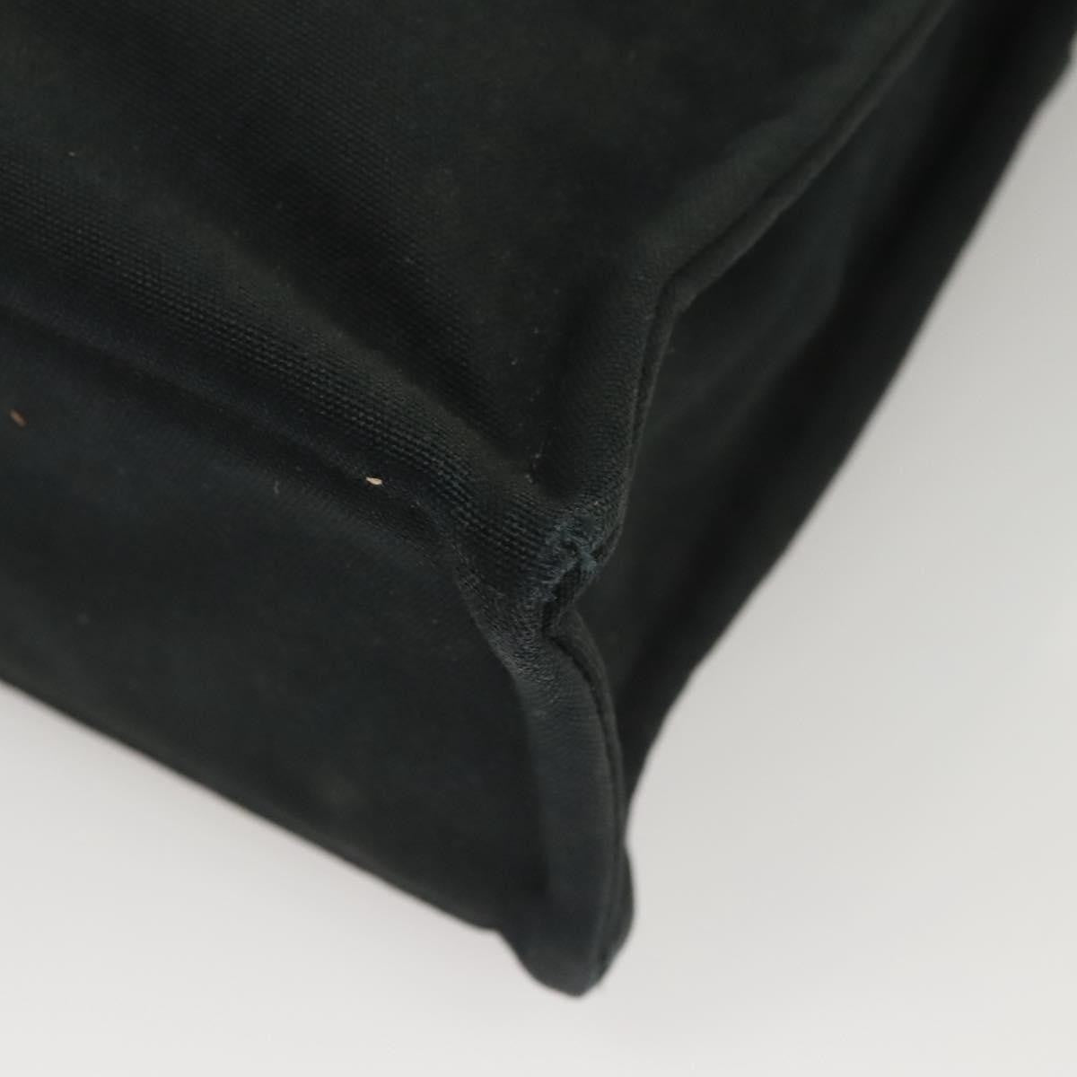 Hermes Fourre Tout Tote Canvas, BLACK, CANVAS, Tote bag