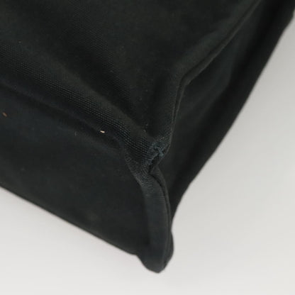 Hermes Fourre Tout Tote Canvas, BLACK, CANVAS, Tote bag