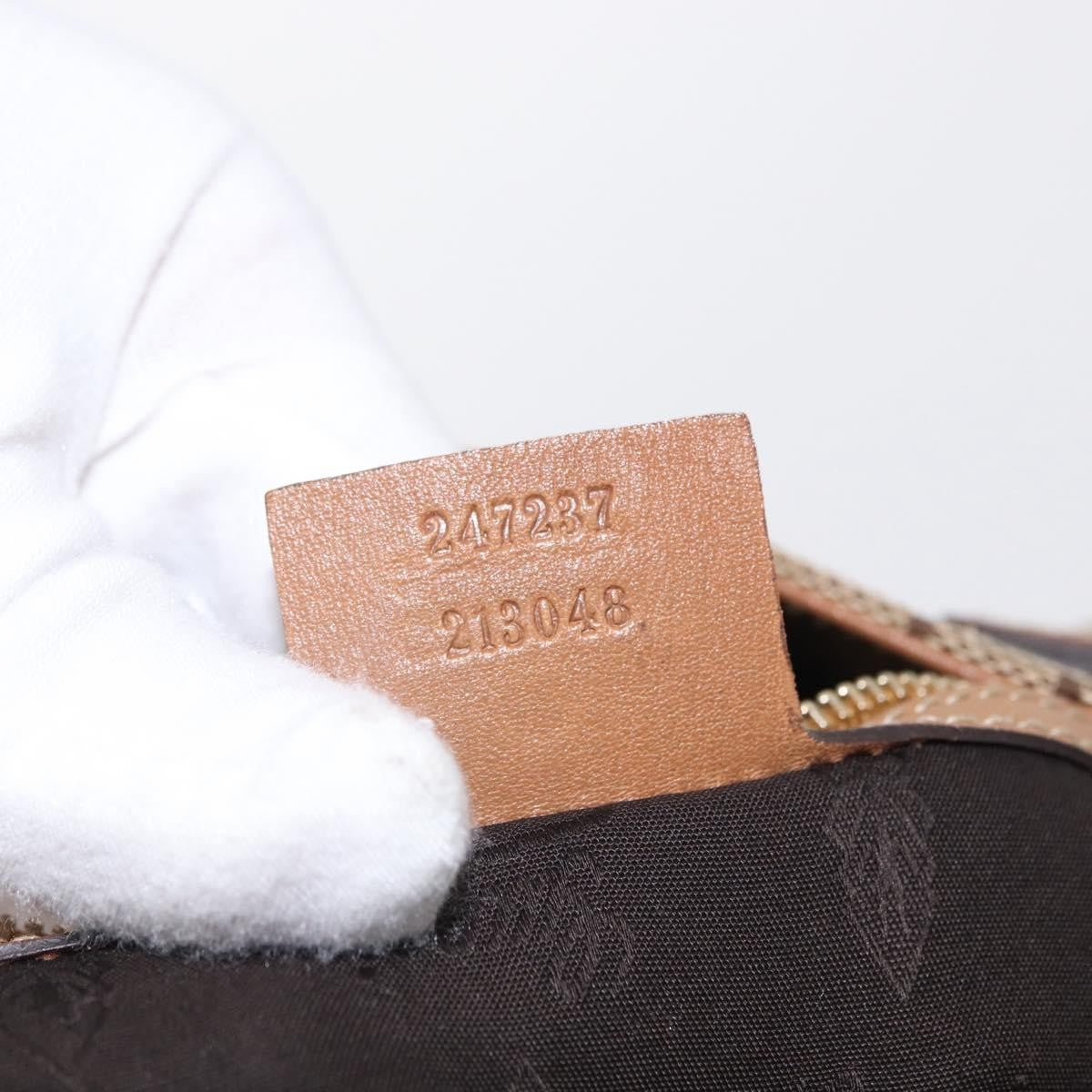 Gucci Vintage tote Canvas, BEIGE, CANVAS, Tote bag