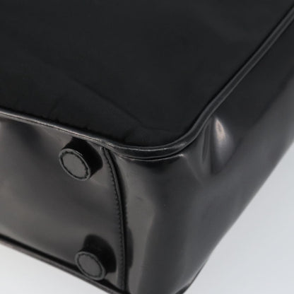 Prada Vintage Tote Nylon, BLACK, NYLON, Tote bag