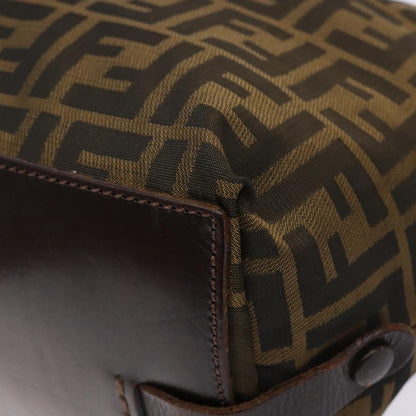 Fendi Vintage Zucca Zucca canvas, BROWN, CANVAS, Handbag