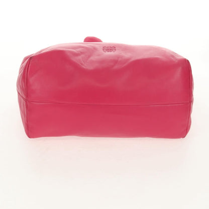 Loewe Anagram Shoulder Bag Leather, PINK, LEATHER, Shoulder bag