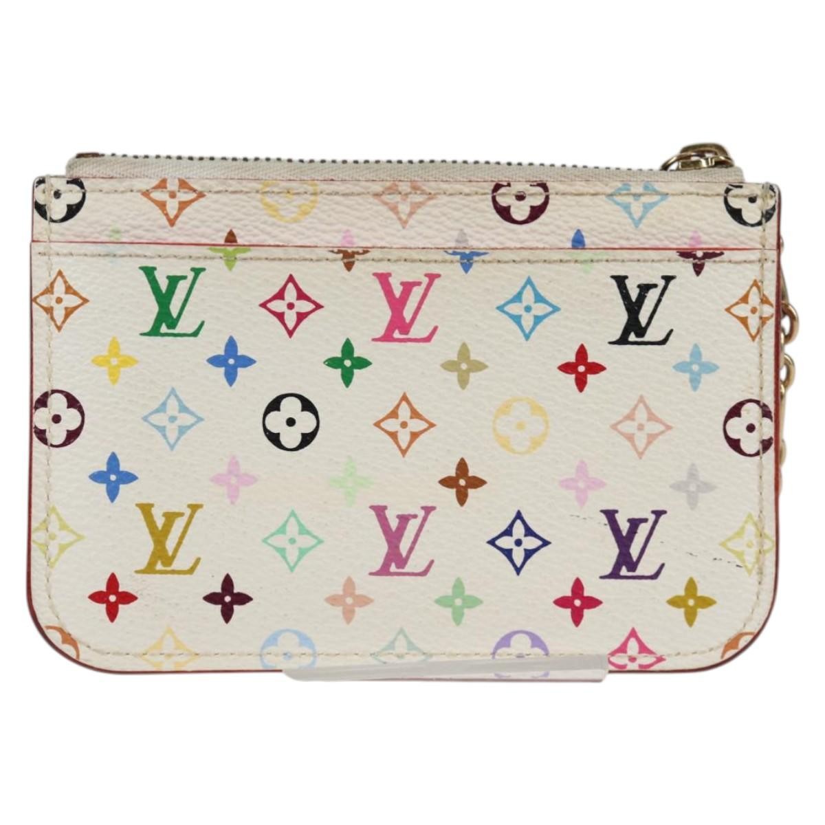 Louis Vuitton Pochette clés NM Monogram Multicolor Canvas, MULTICOLOUR, CANVAS, Clutche & pouche