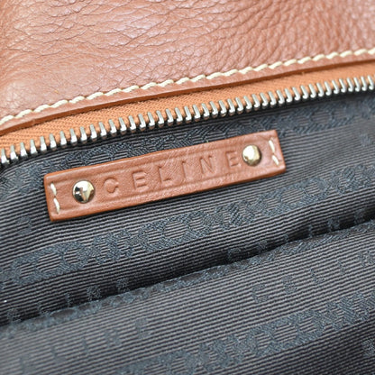Celine Bittersweet Leather, BROWN, LEATHER, Handbag
