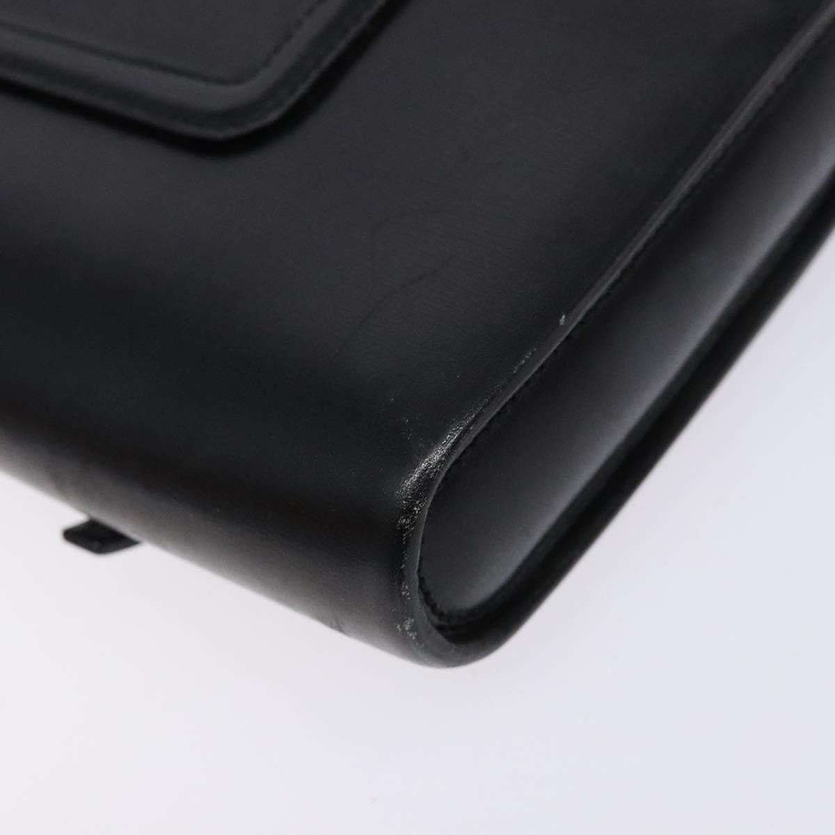 Loewe Vintage Shoulder Bag Leather, BLACK, LEATHER, Shoulder bag