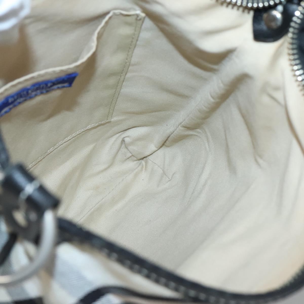 Burberry Nova Check Blue Label Nylon, WHITE, NYLON, Shoulder bag