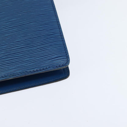 Louis Vuitton Capucines Shoulder Bag Epi Leather, BLUE, LEATHER, Shoulder bag