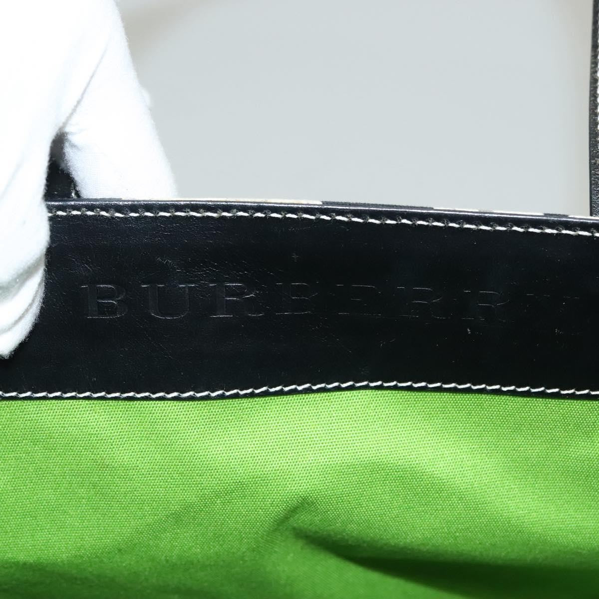 Burberry Vintage Tote Canvas, BLACK, CANVAS, Tote bag