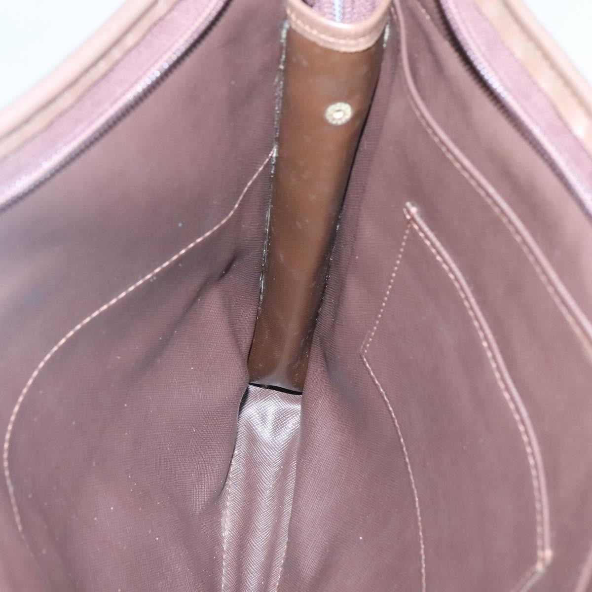 Burberry Nova check Pochette Canvas, BEIGE, CANVAS, Clutche & pouche