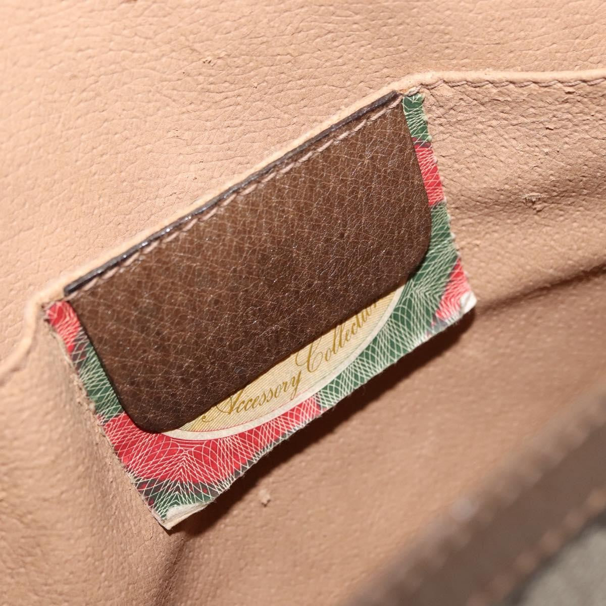 Gucci Vintage old clutch Canvas, BEIGE, PVC, Clutche & pouche