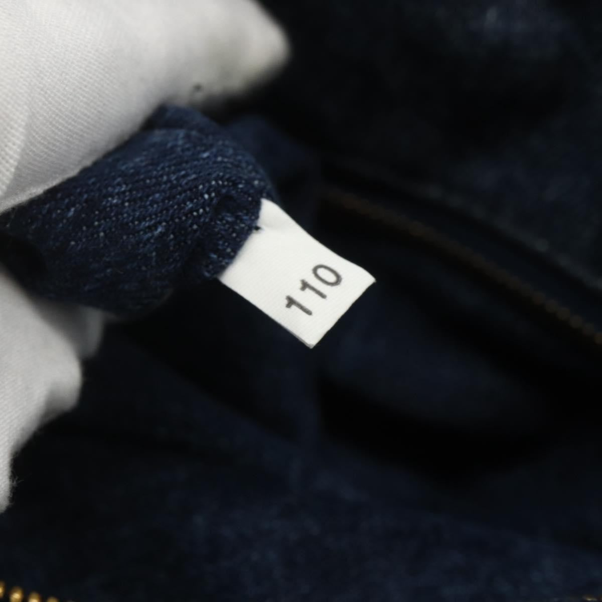 Prada Canapa Tote Denim, BLUE, CANVAS, Tote bag