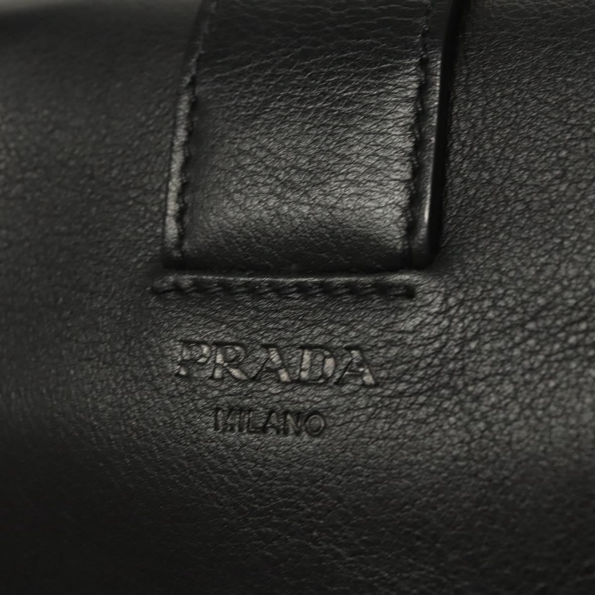 Prada Turnlock Flap Crossbody Bag Leather, BLACK, LEATHER, Shoulder bag