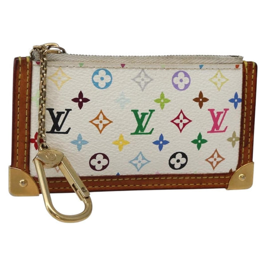 Louis Vuitton Pochette Clés Monogram Canvas, MULTICOLOUR, CANVAS, Wallets