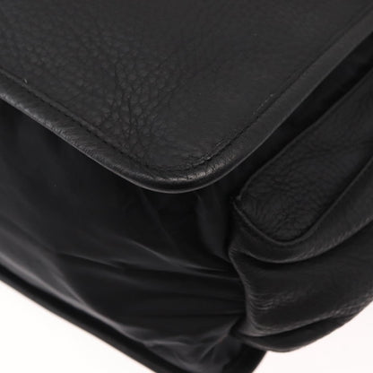 Prada Sport Briefcase Nylon and Leather, BLACK, NYLON, Briefcase
