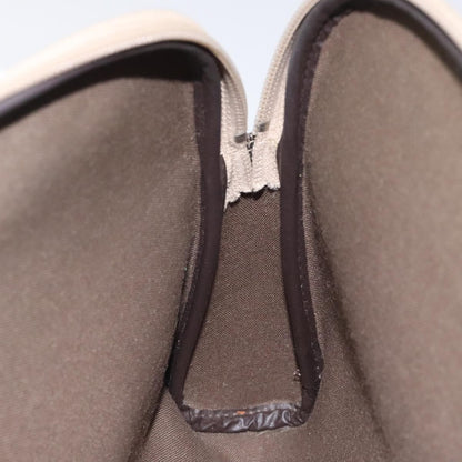 Saint Laurent Vintage Clutch PVC, BROWN, PVC, Clutche & pouche