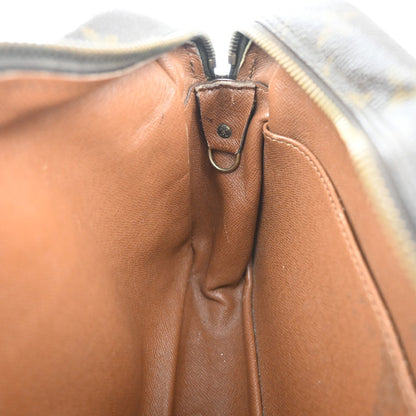 Louis Vuitton Compiegne Canvas, BROWN, LEATHER, Clutche & pouche