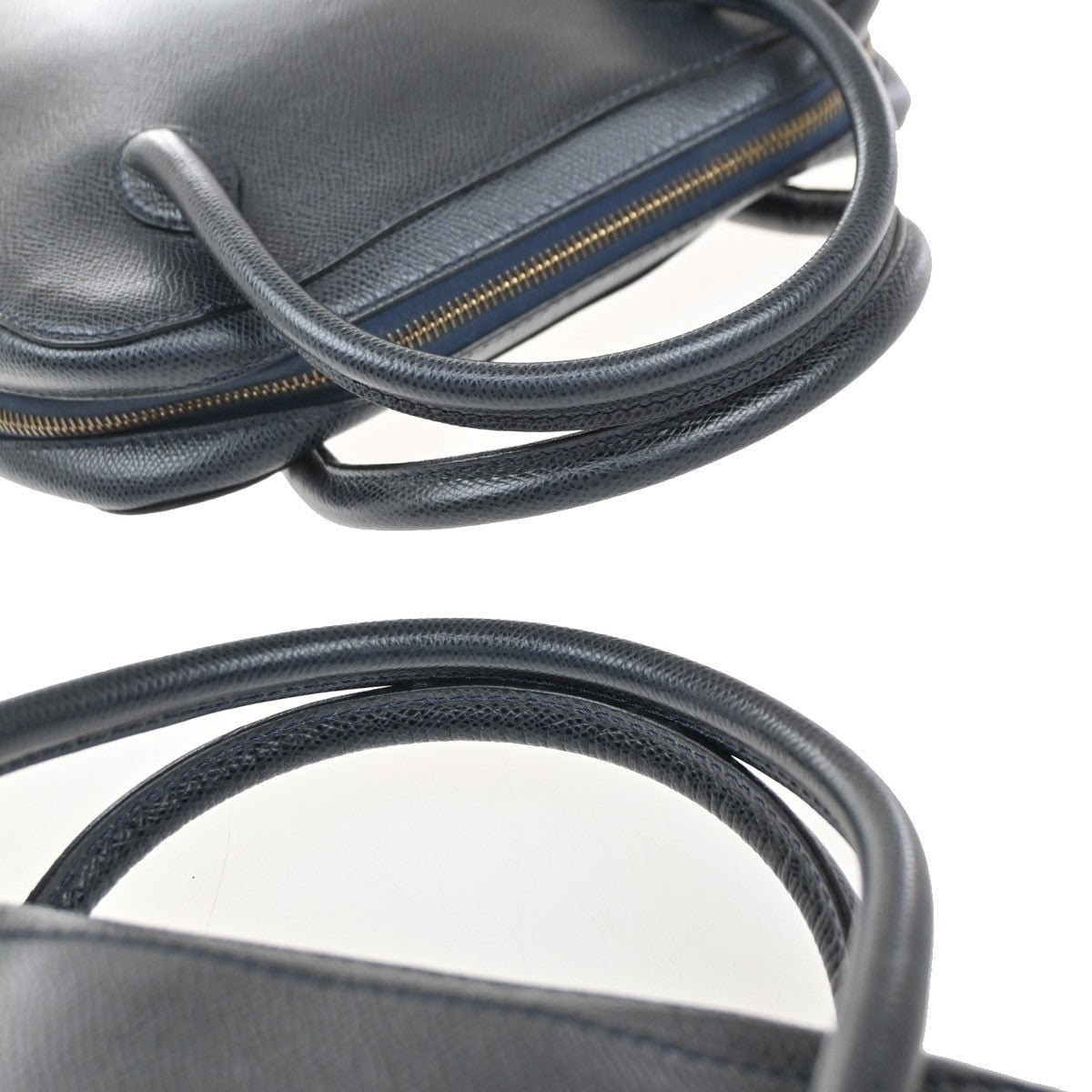 Celine Handbag Leather, NAVY, LEATHER, Handbag
