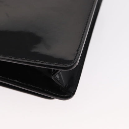 Louis Vuitton Monceau Handbag Vernis, BLACK, PATENT_LEATHER, Handbag