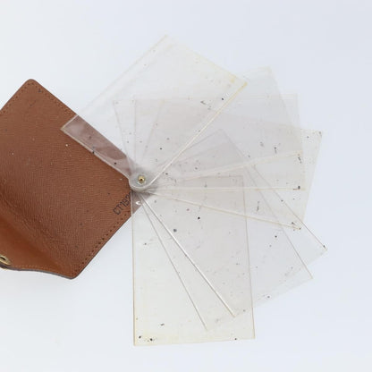 Louis Vuitton Porte Cartes Pression Card Case Monogram Canvas, BROWN, CANVAS, Card Holders