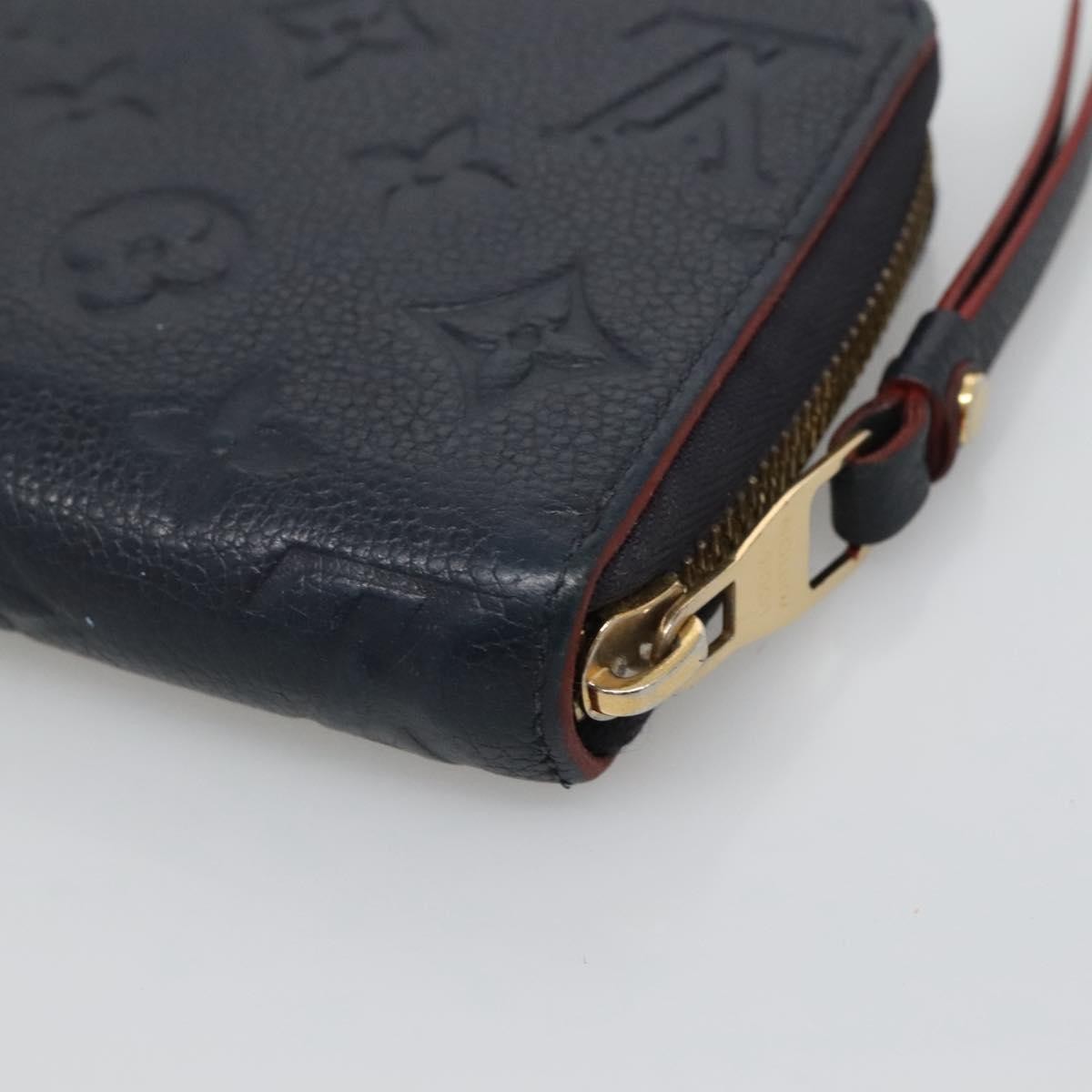 Louis Vuitton Portefeuille zippy Monogramme Empreinte Monogramme Empreinte, NAVY, LEATHER, Wallets