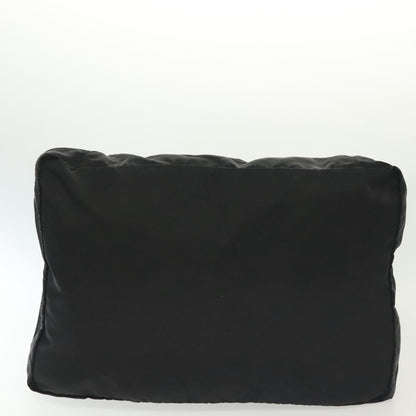 Prada Travel Pouch Tessuto, BLACK, NYLON, Clutche & pouche