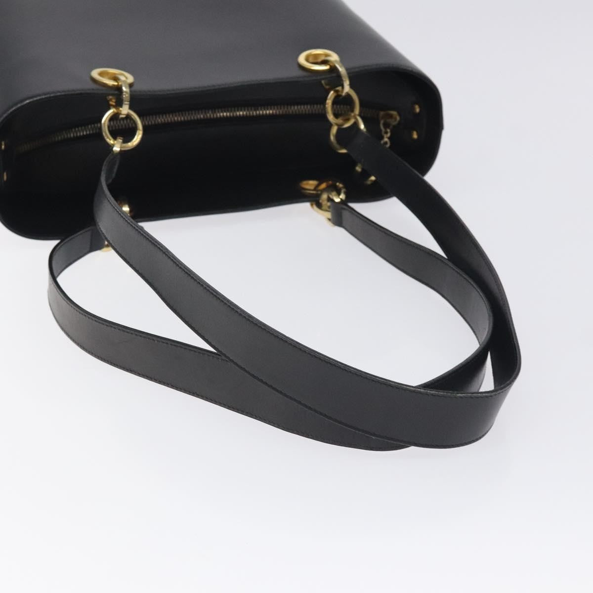 Salvatore Ferragamo Vintage Tote bag Leather, BLACK, LEATHER, Tote bag