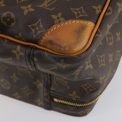 Louis Vuitton Sirius Handbag Monogram Canvas, BROWN, CANVAS, Travel bag
