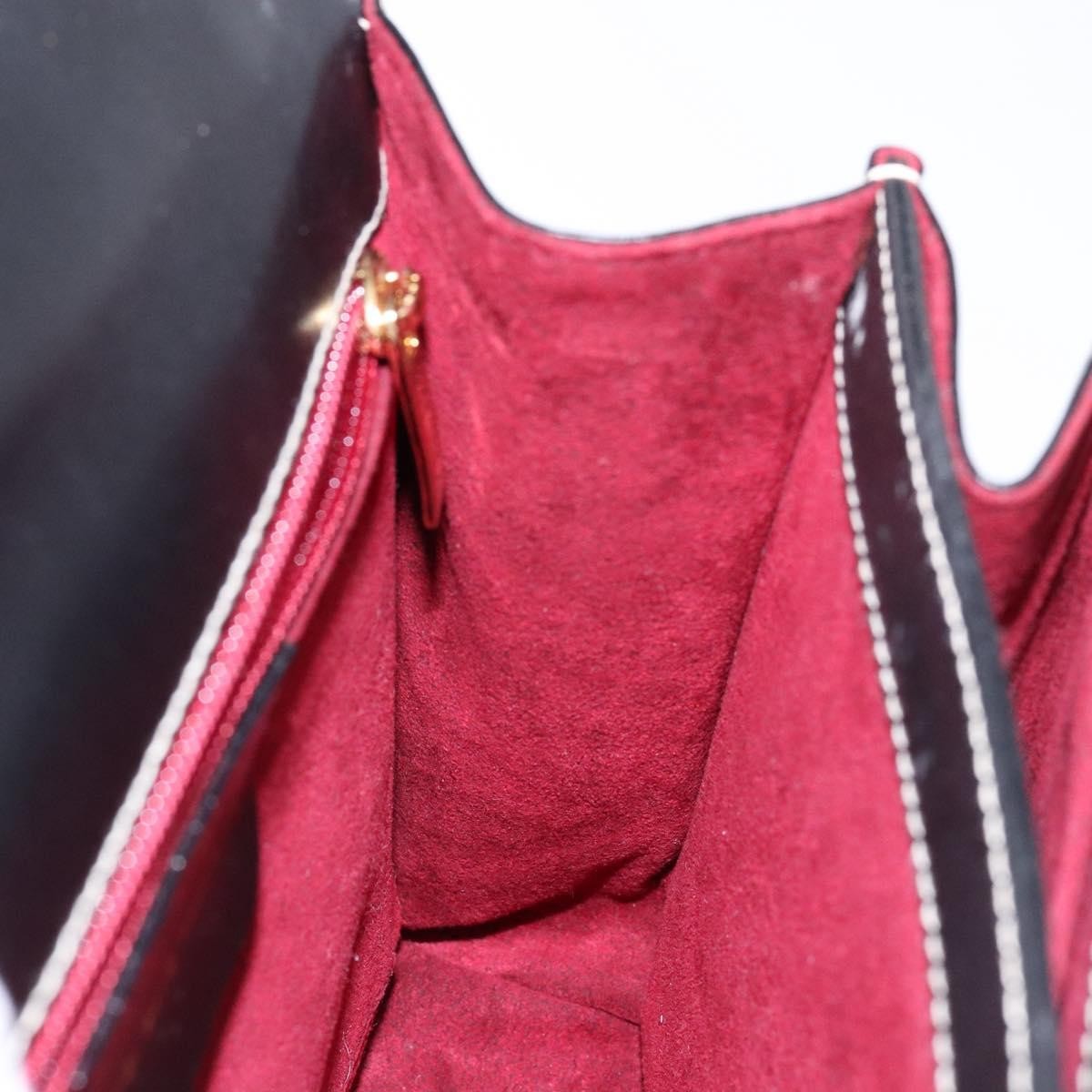 Salvatore Ferragamo Gancini Convertible Top Handle Bag Leather, BLACK, LEATHER, Handbag