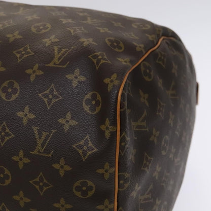 Louis Vuitton Keepall Bag Monogram Canvas, BROWN, CANVAS, Travel bag